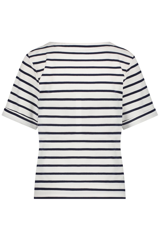 TERRY STRIPE SHORT SLEEVE SRB4528 15 DARK BLUE